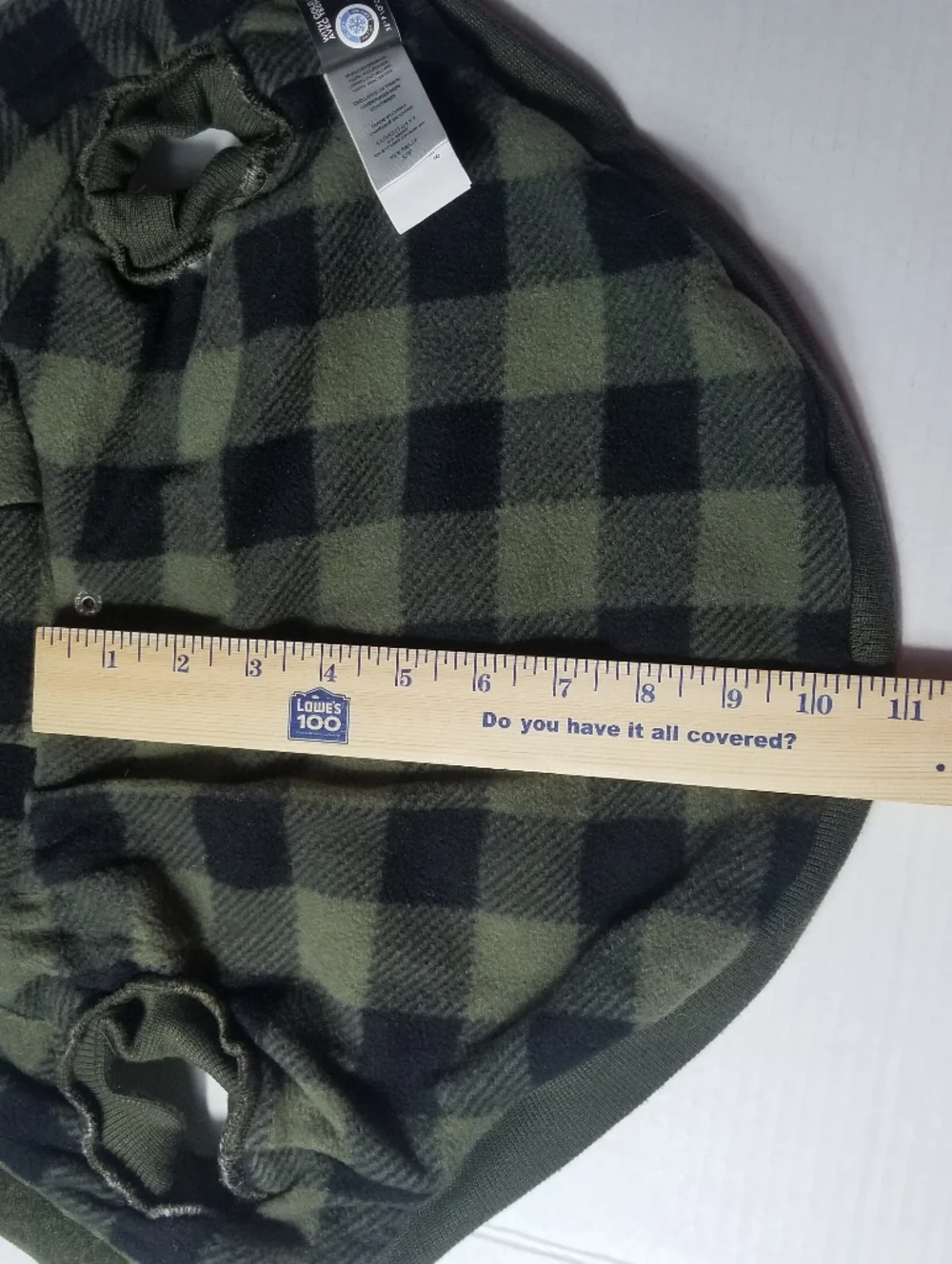 LUVGEAR DOG QUILTED OLIVE COAT WITH FAUX FUR HOOD SIZE SMALL